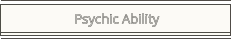 Psychic Ability
